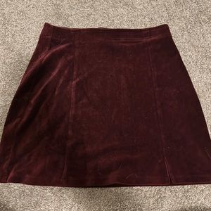 Velvet Skirt